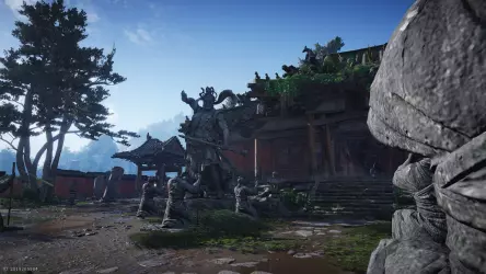 Руководство по подземелью Генеральская статуя и Эхо в святилище в игре Where Winds Meet