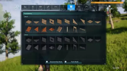 Все новые строительные элементы в обновлении Дом, милый дом для Palworld